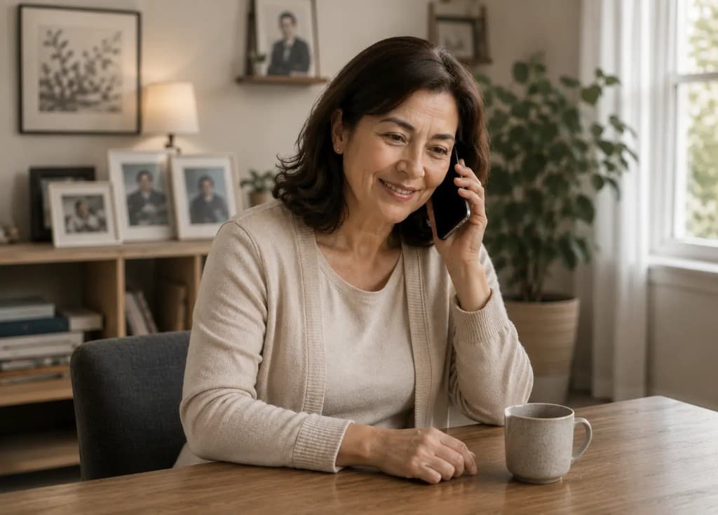 An Arcadia Rehab therapist arriving at a client's home for a session